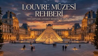 Louvre Müzesi ulaşım bilgileri, ziyaret saatleri, Louvre Müzesi giriş ücreti, bölümler ve eserler.