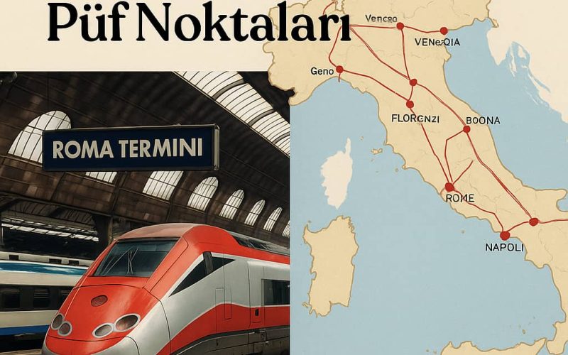 İtalya'da Tren Kullanmanın Püf Noktaları rehberi