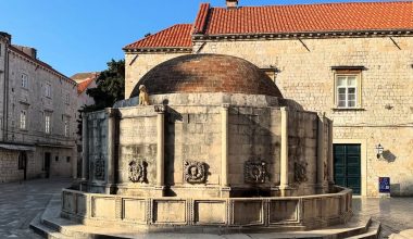 Dubrovnik Onofrio Çeşmesi Tarihi, Nerede, Nasıl Gidilir