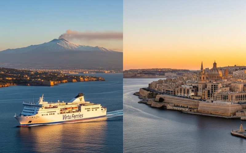 Sicilya'dan Malta'ya Nasıl Gidilir - Feribot ve Uçak Rehberi