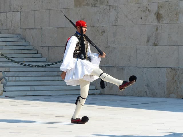 Syntagma Meydanı Asker Değişimi (Nöbet Değişimi)