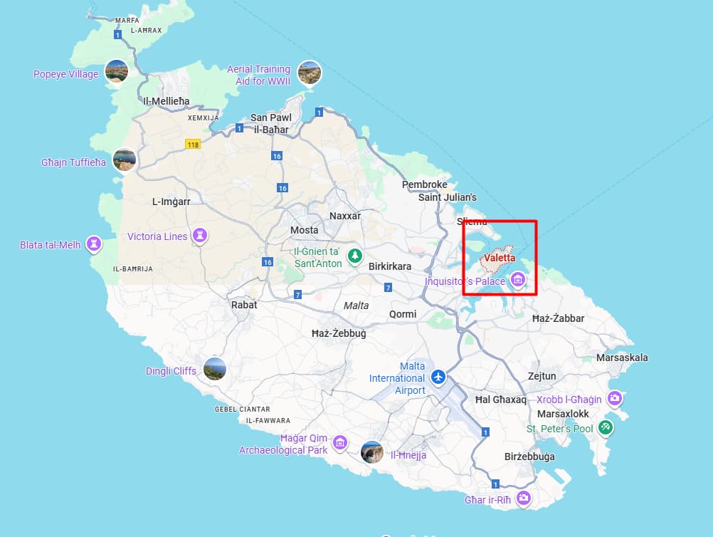 Valetta Nerede ve Nasıl Gidilir
