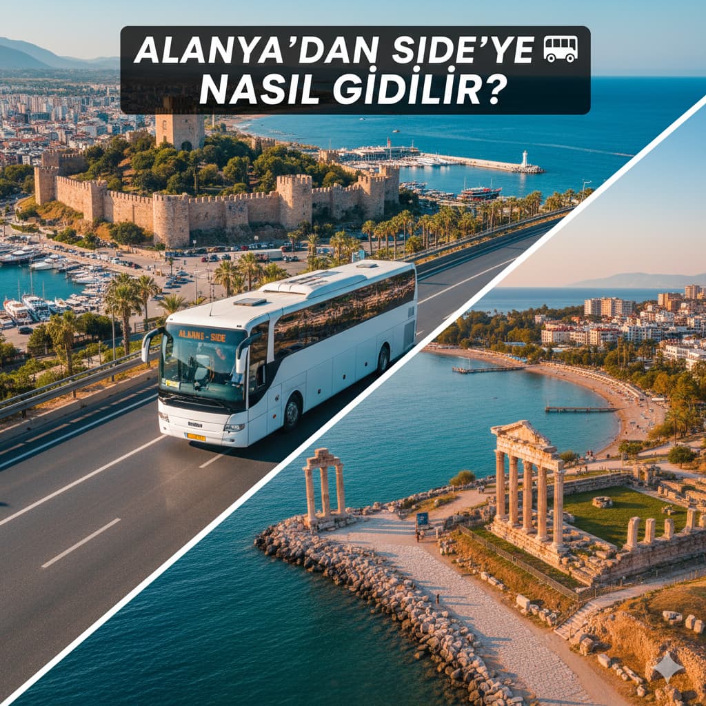 Alanya'dan Side'ye Nasıl Gidilir