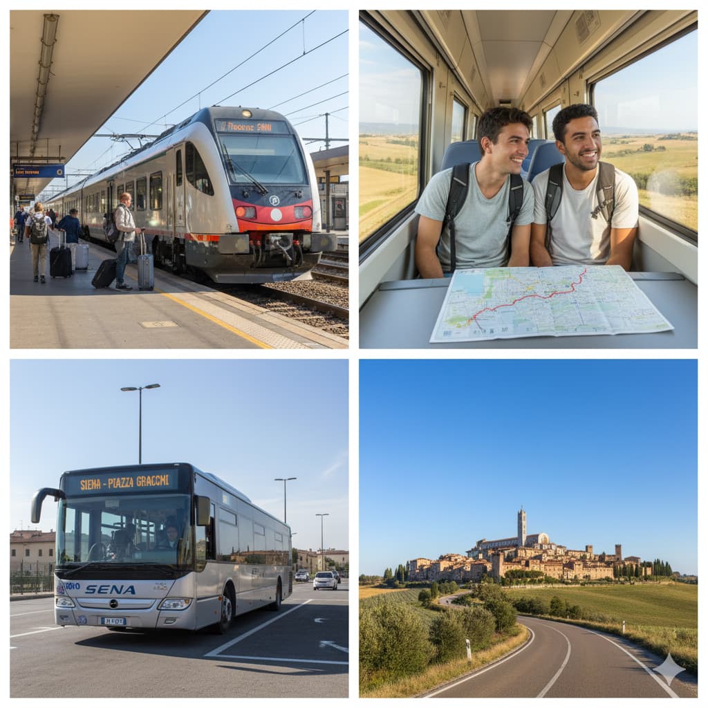Floransa'dan Siena'ya Nasıl Gidilir