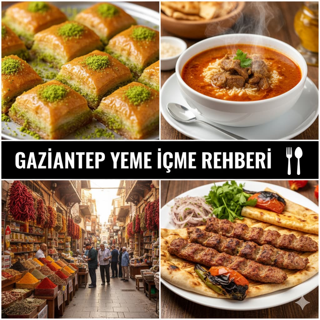Gaziantep'te Yeme İçme Rotası