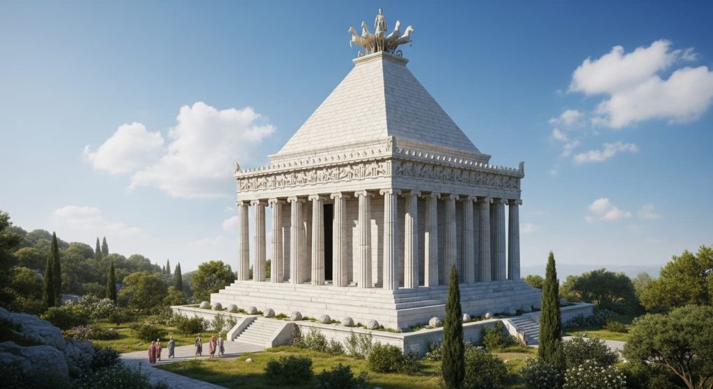 Halikarnas Mozolesi (Mausoleum) Antik Dünyanın Yedi Harikasından Biri