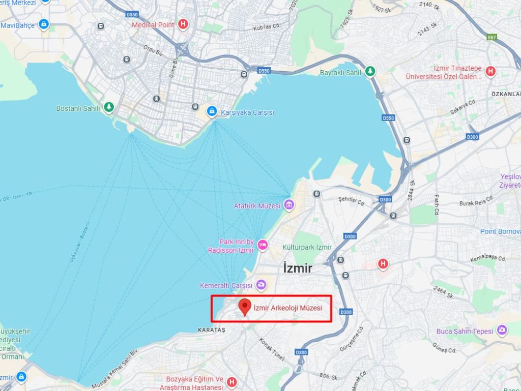 İzmir Arkeoloji Müzesi Nerede ve Nasıl Gidilir