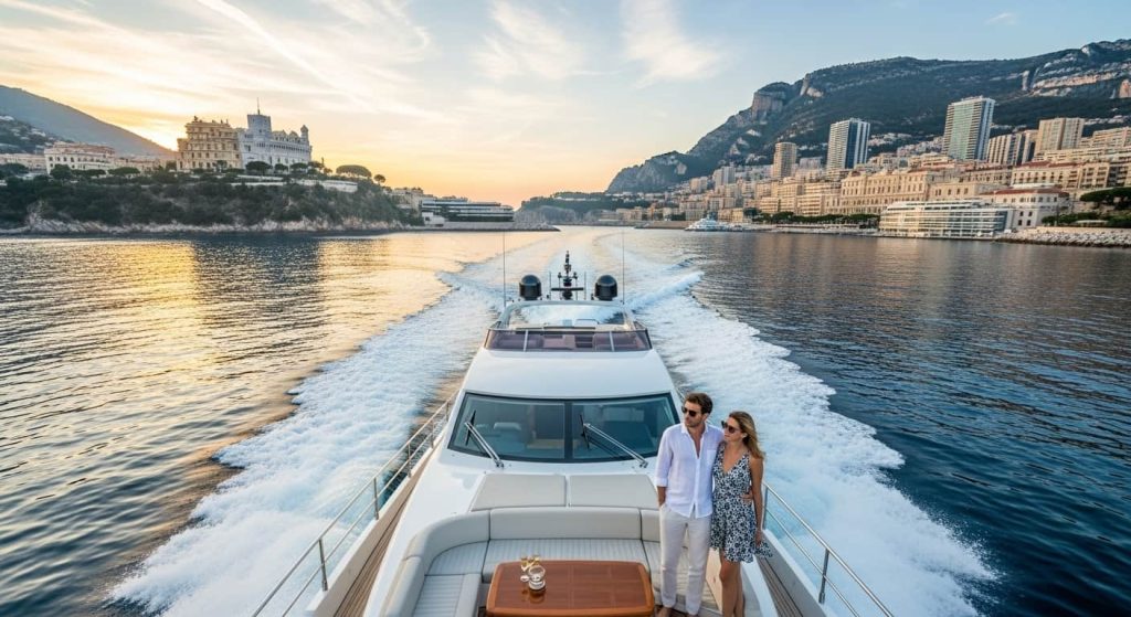 Monako’ya Tekne ile Ulaşım