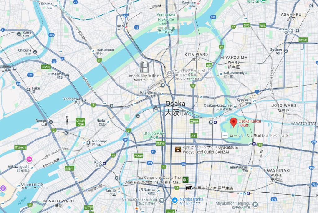 Osaka Kalesi Nerede ve Nasıl Gidilir