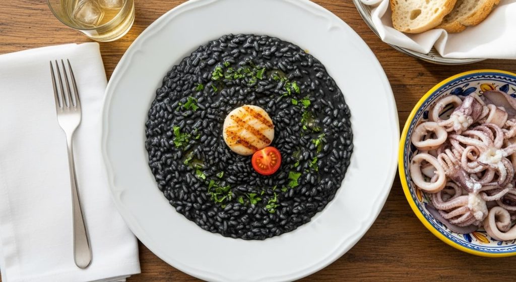 Risotto al Nero di Seppia