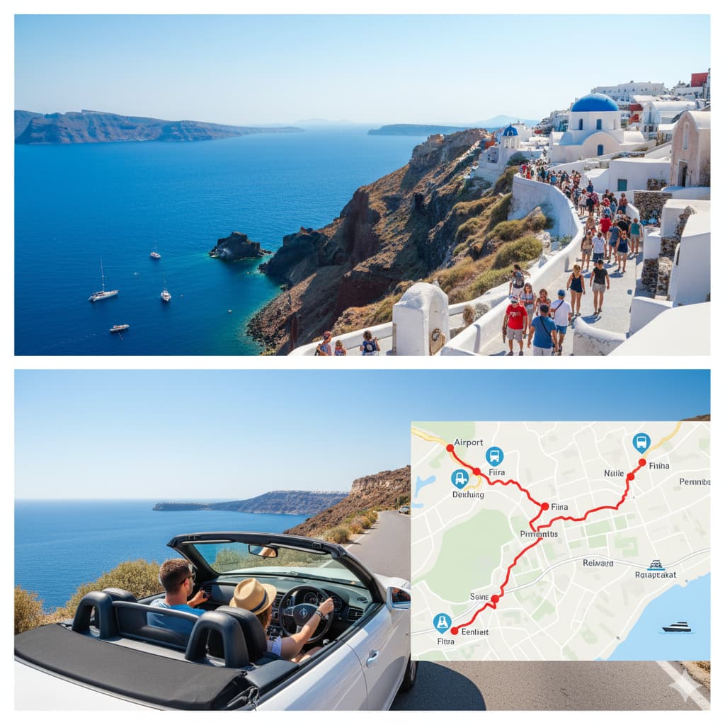 Santorini Gezi Rotaları
