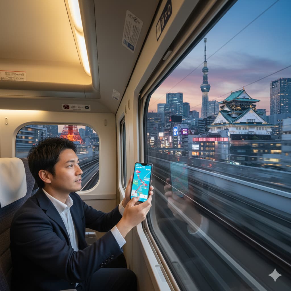 Shinkansen (Hızlı Tren) ile Tokyo’dan Osaka’ya Nasıl Gidilir