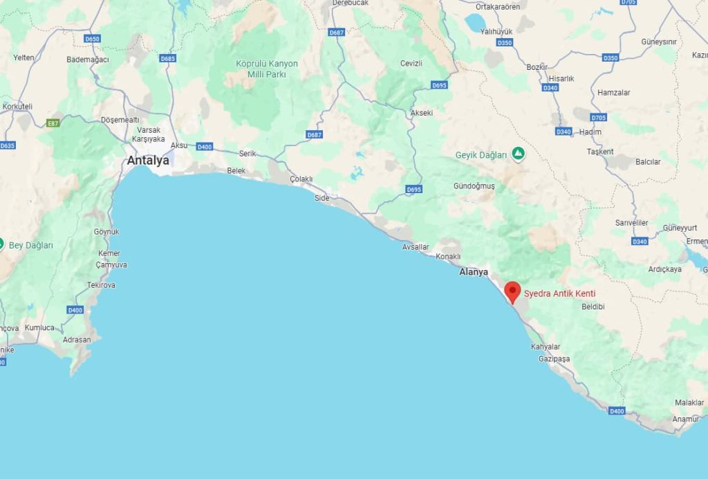 Syedra Antik Kenti'ne Nasıl Gidilir