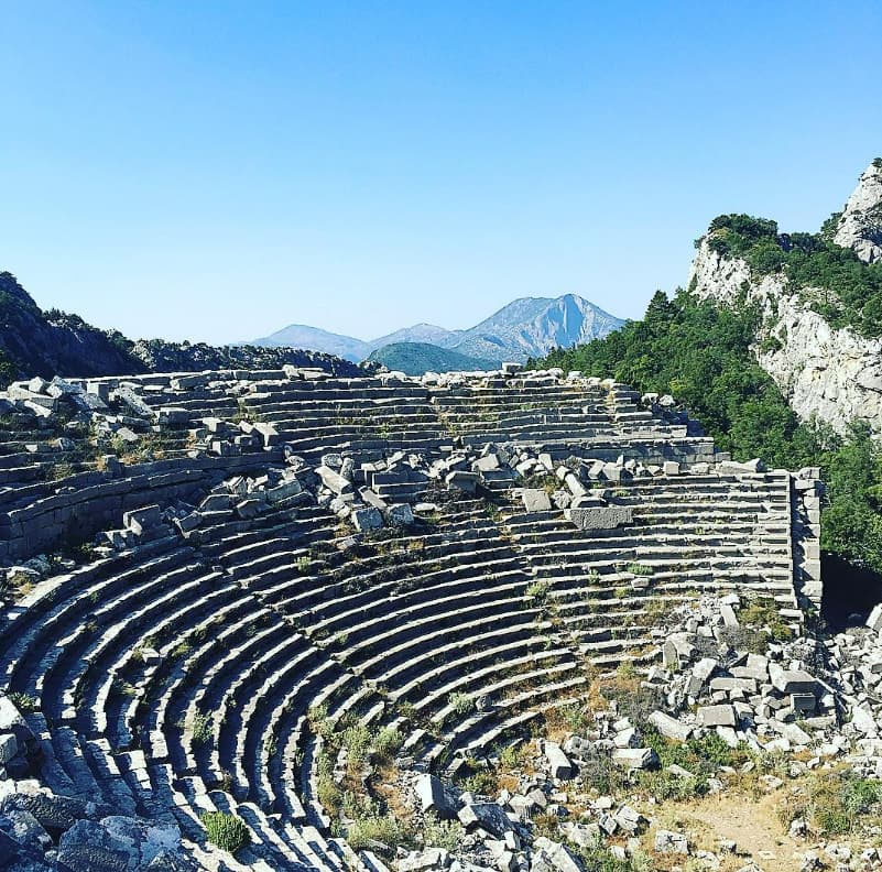 Termessos Antik Tiyatrosu