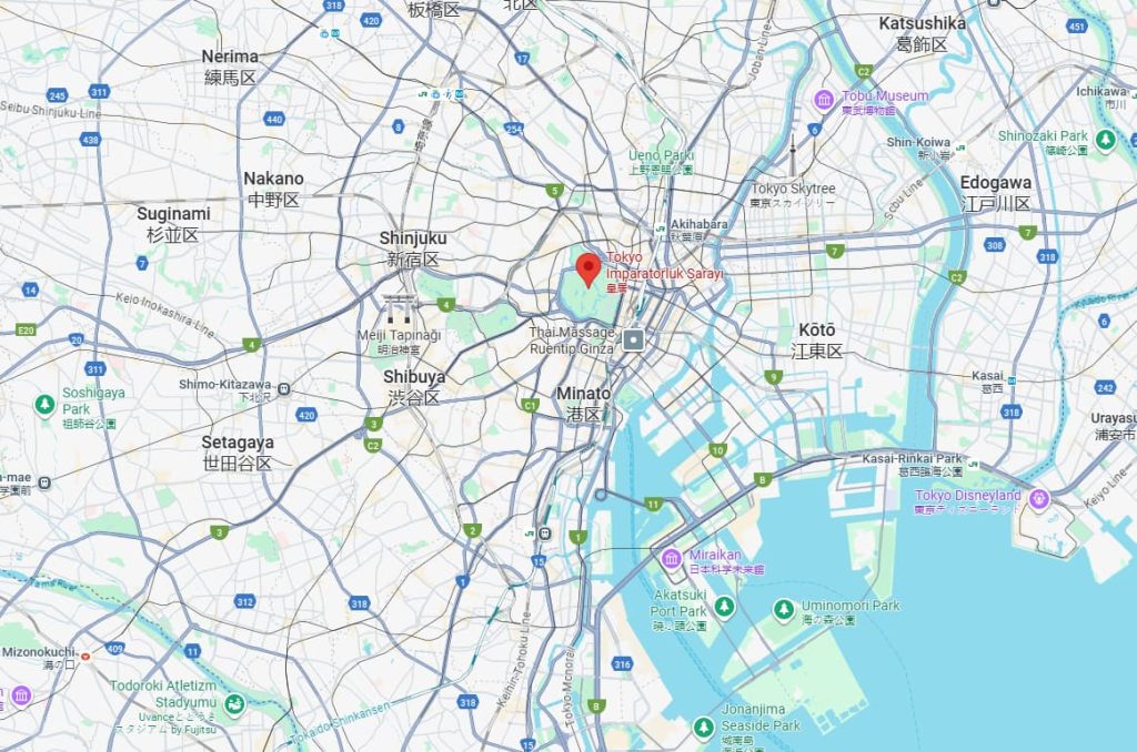 Tokyo İmparatorluk Sarayı Nerede ve Nasıl Gidilir