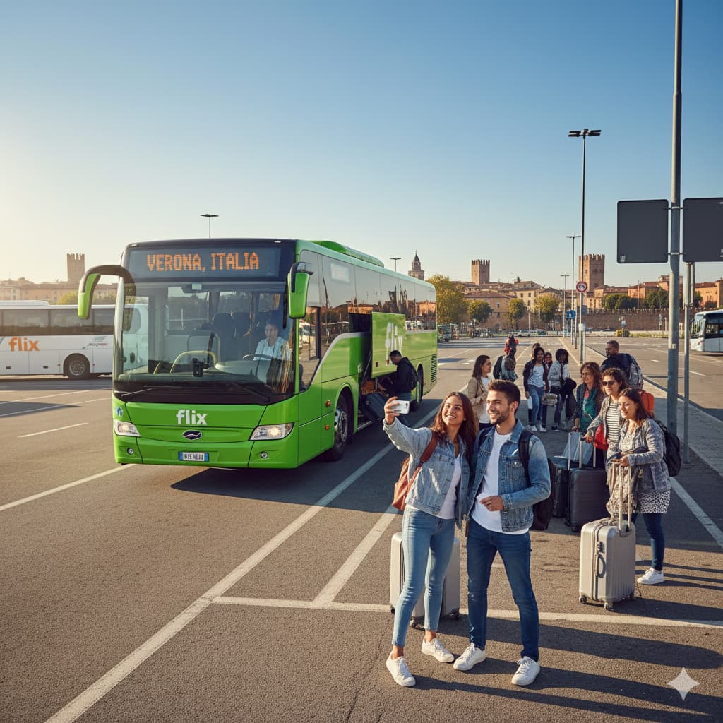 Verona Flixbus ile Ulaşım