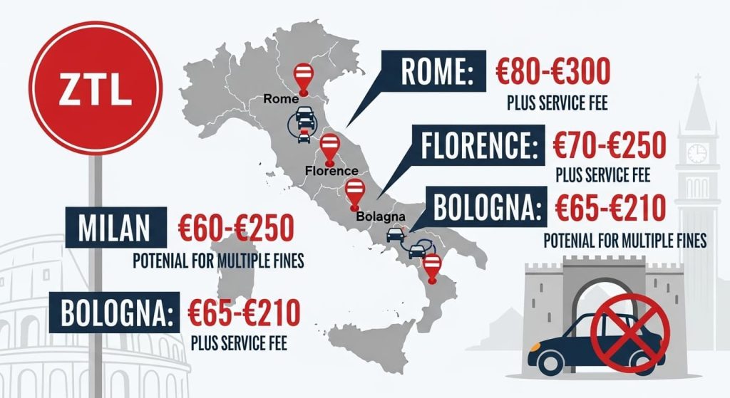 ZTL Cezası Ne Kadar