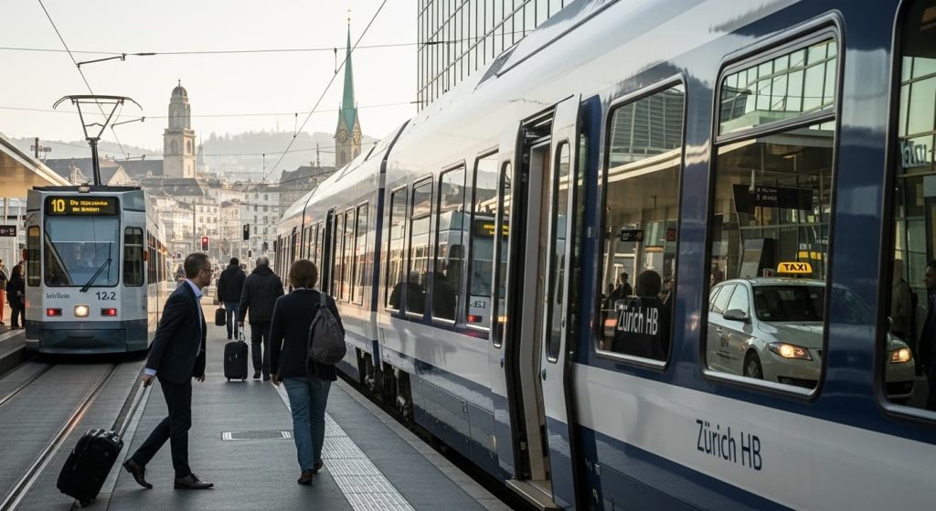 Zürih Havaalanından Şehir Merkezine Ulaşım