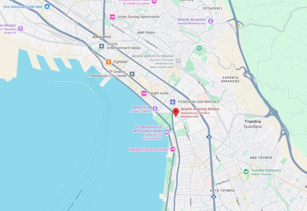 selanik arkeoloji müzesi nerede, nasıl gidilir