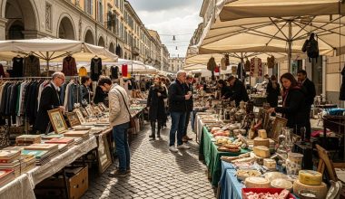 Milano Antika Pazarı, Milano sosyete pazarı