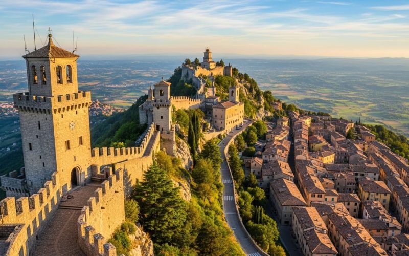 San Marino Gezi Rehberi - San Marino Gezilecek Yerler