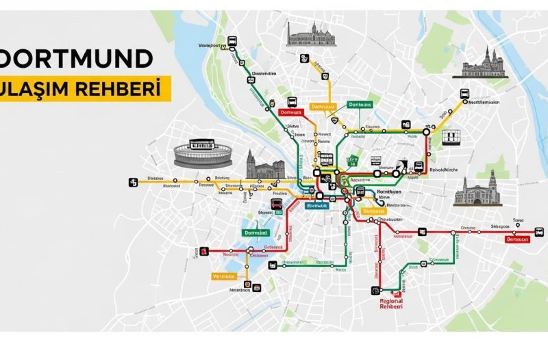 Dortmund Ulaşım Rehberi. Dortmund Havalimanında merekeze nasıl gidilir
