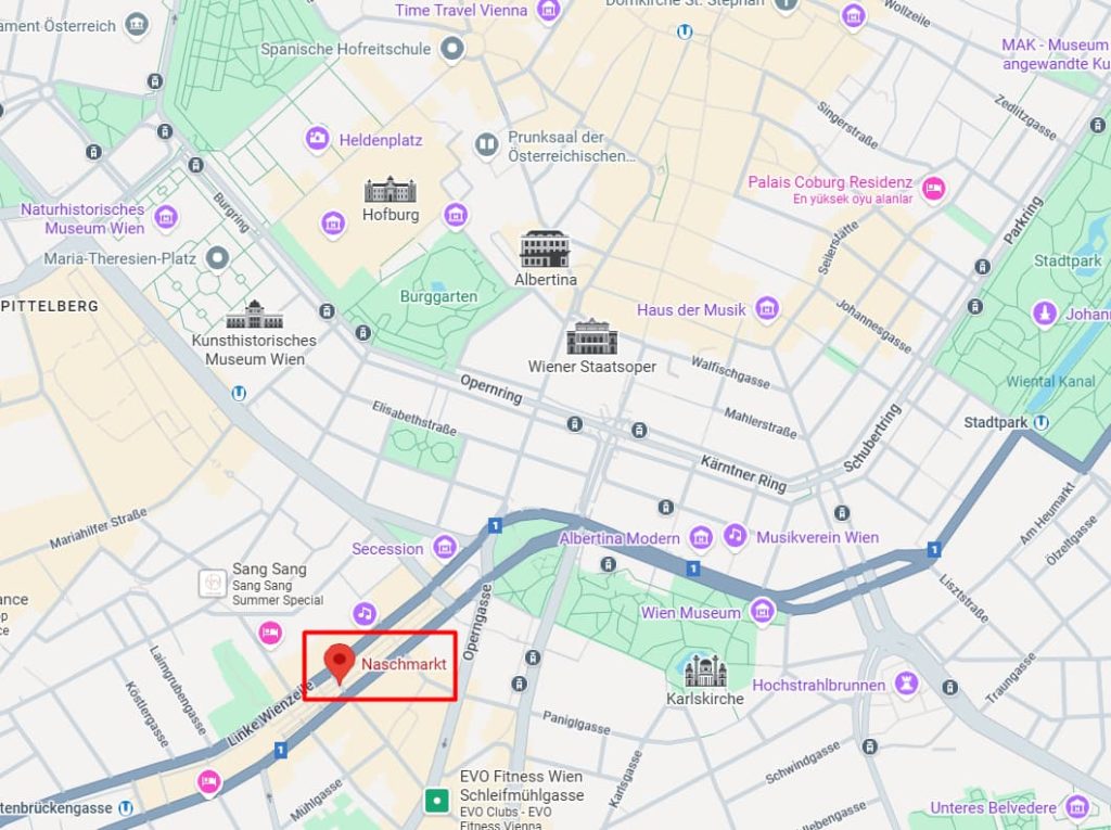 Naschmarkt Nerede ve Nasıl Gidilir