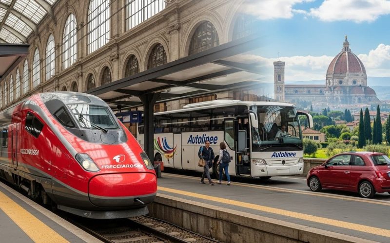 Roma'dan Floransa'ya Nasıl Gidilir - Roma'dan Floransa'ya Ulaşım