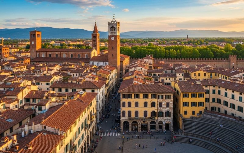 Lucca'da Gezilecek Yerler