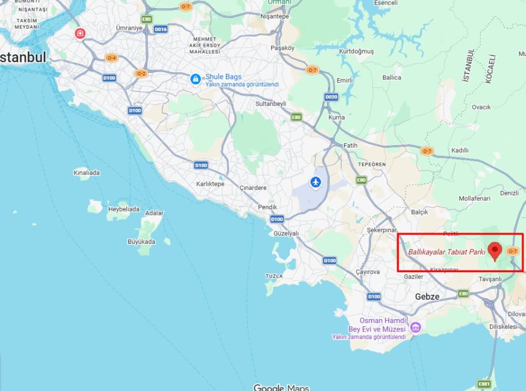 Ballıkayalar Tabiat Parkı Nerede ve Nasıl Gidilir