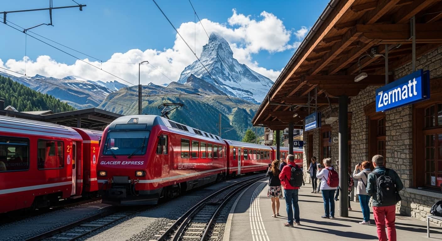 Glacier Express  Nereden Kalkıyor