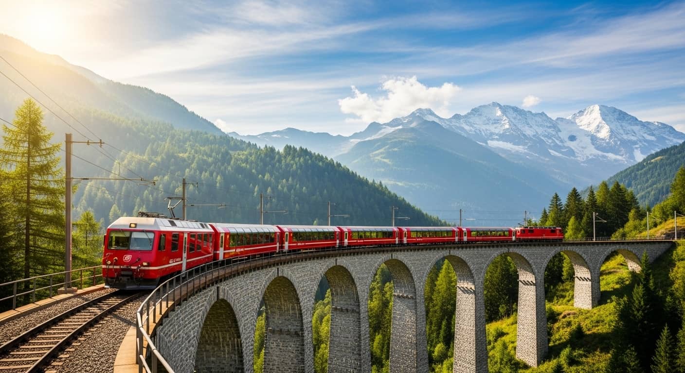 Glacier Express rotası