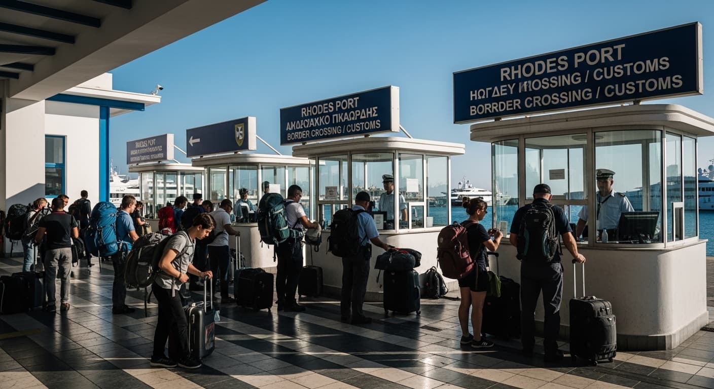 Rodos Kapıda Vize Evrakları