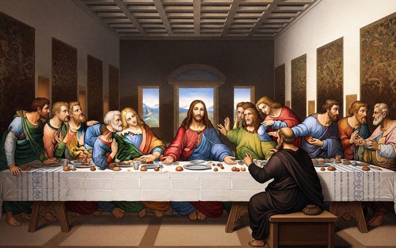 Leonardo da Vinci - Son Akşam Yemeği Tablosu ve Hikayesi