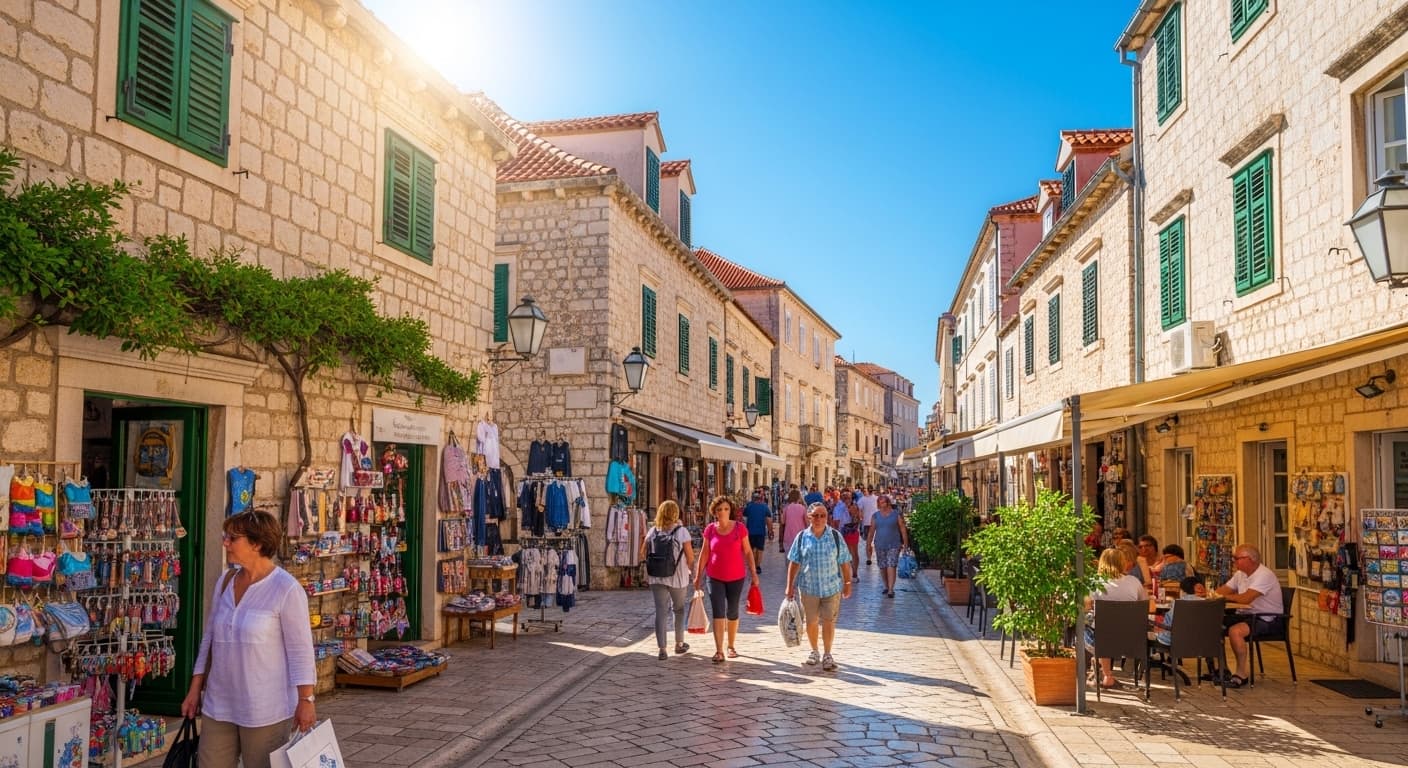 Zadar’da Alışveriş