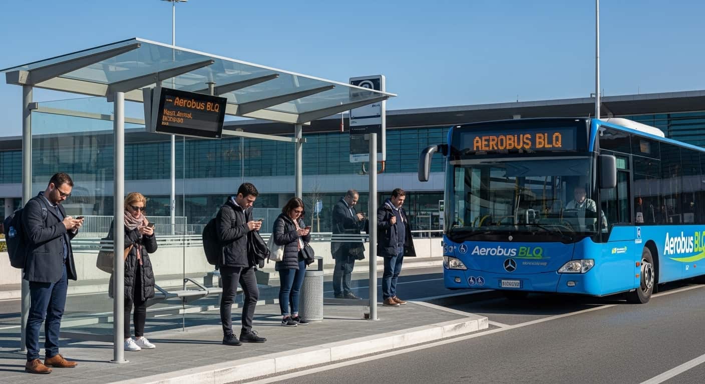 Bolonya Havalimanı Aerobus BLQ otobüs