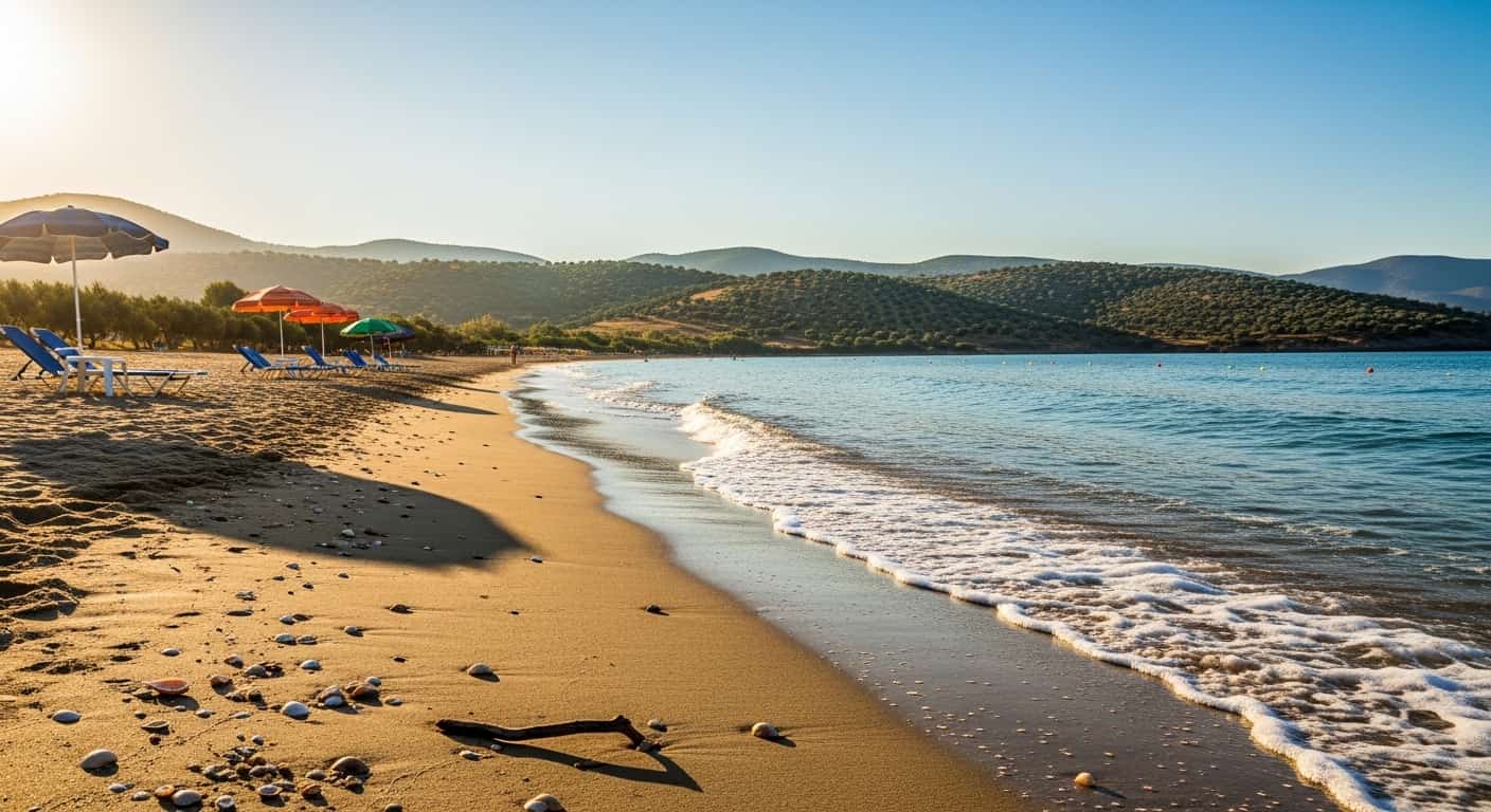 Bozköy Plajı Kumsal ve Deniz