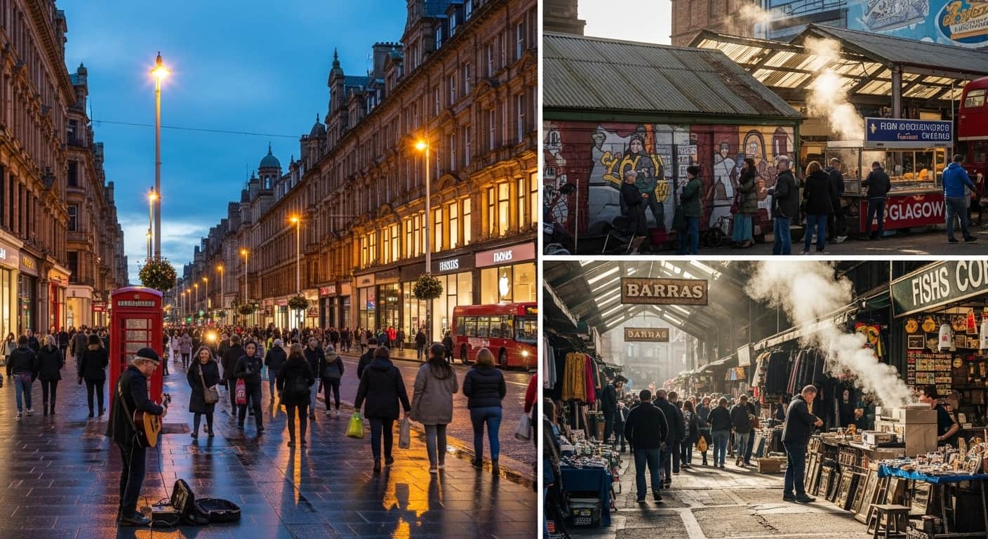 Glasgow’da Alışveriş, Glasgow'da nereden ne alınır