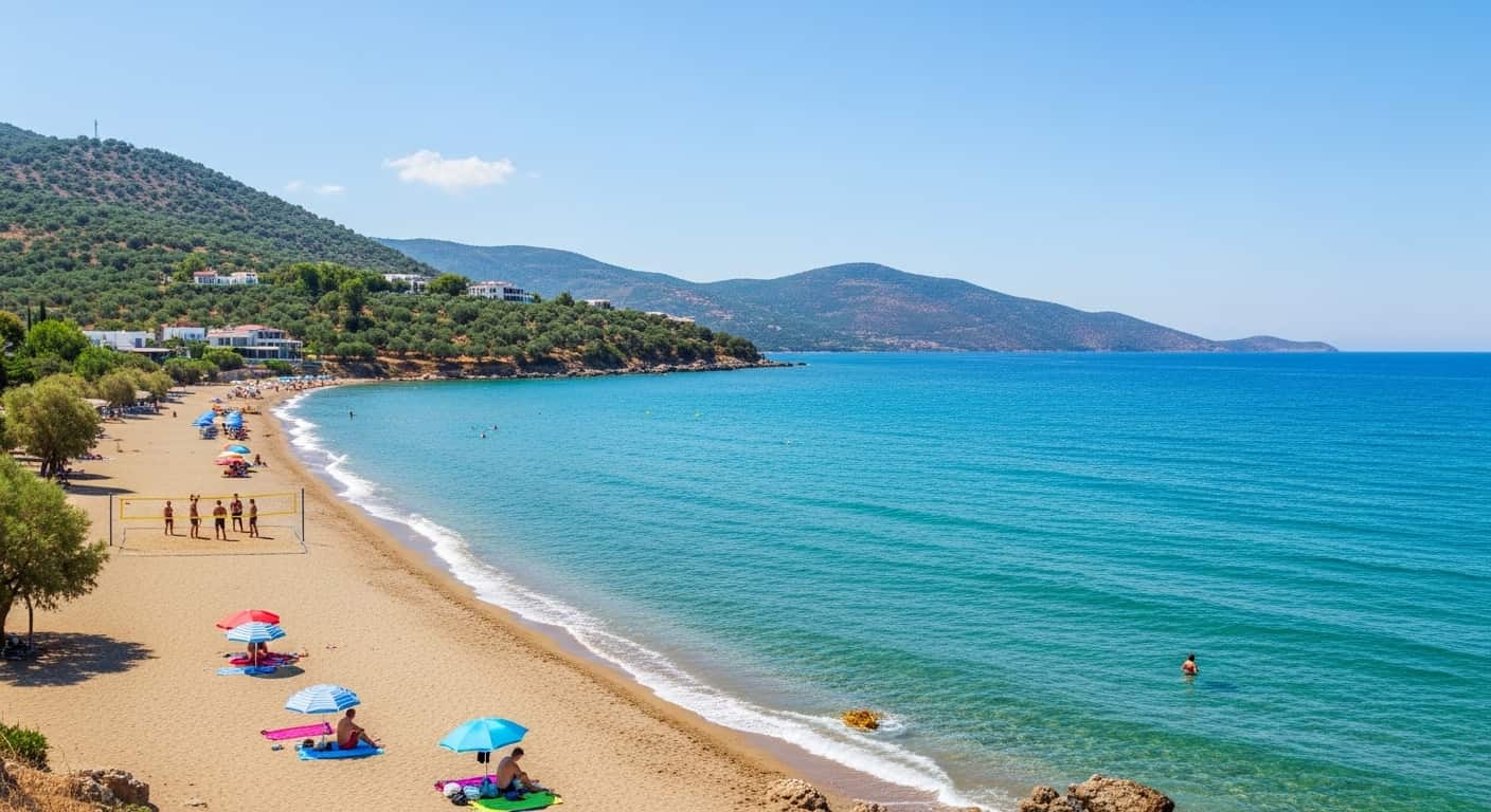 dikili plajları ve koyları