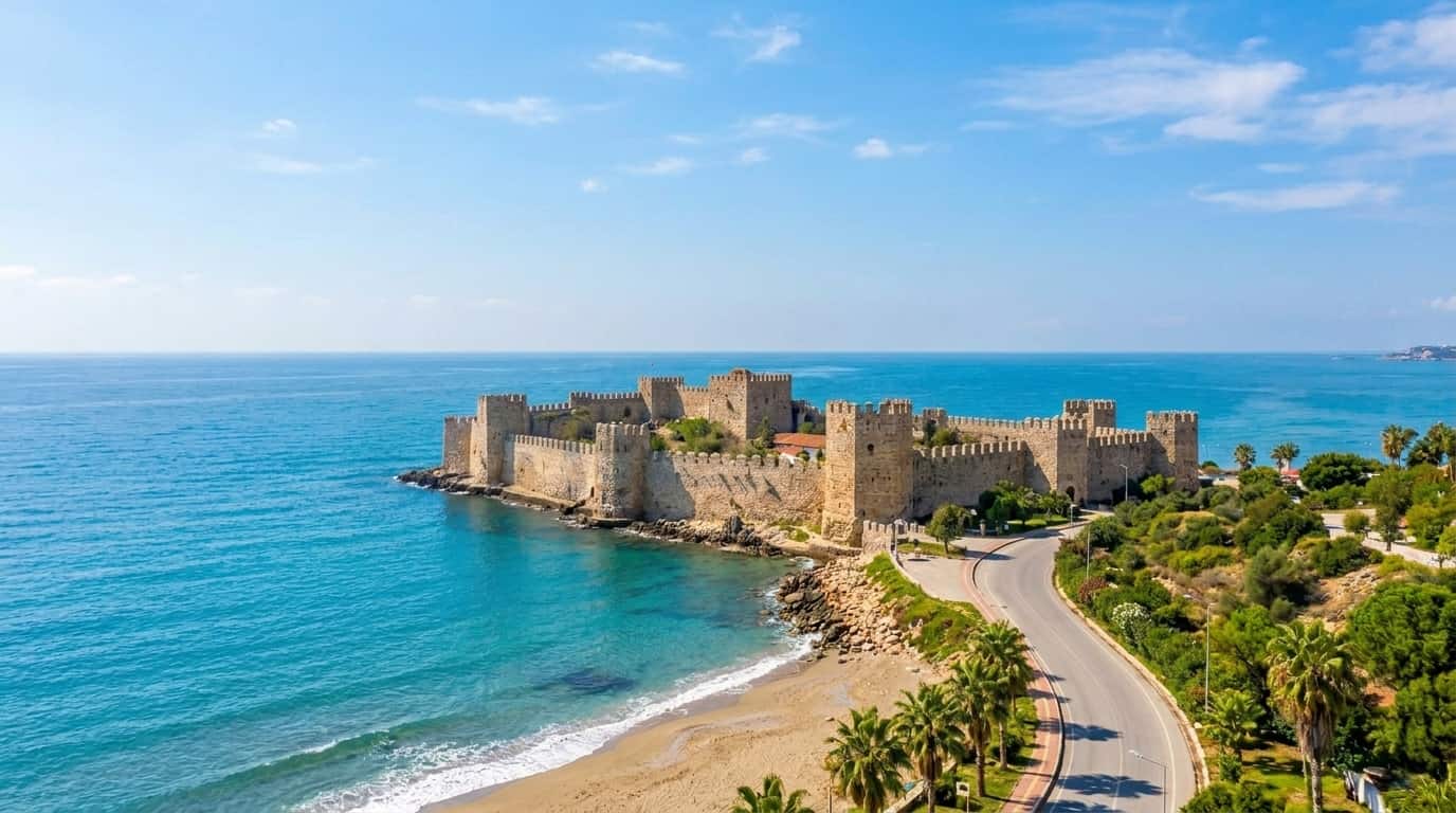 Anamur_Gezilecek_Yerler - Mamura Kalesi