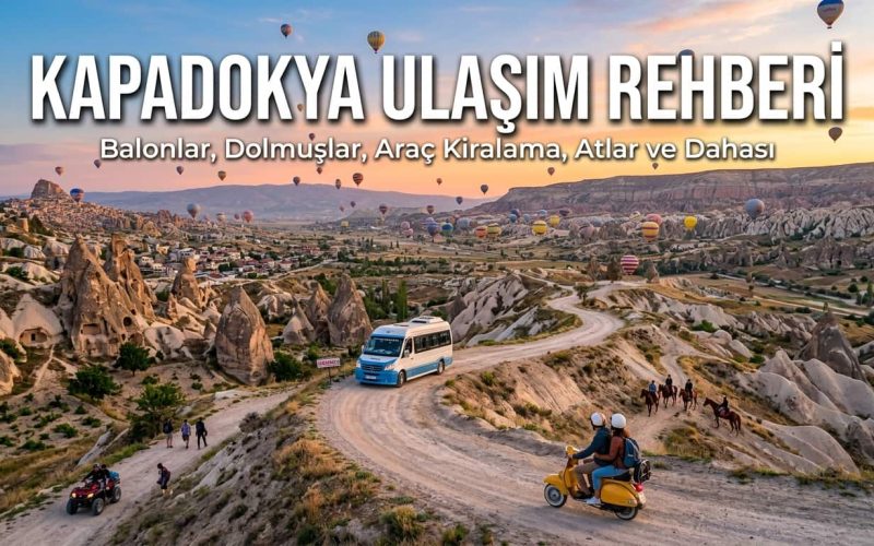 Kapadokya Ulaşım Rehberi - Kapadokya’ya Nasıl Gidilir