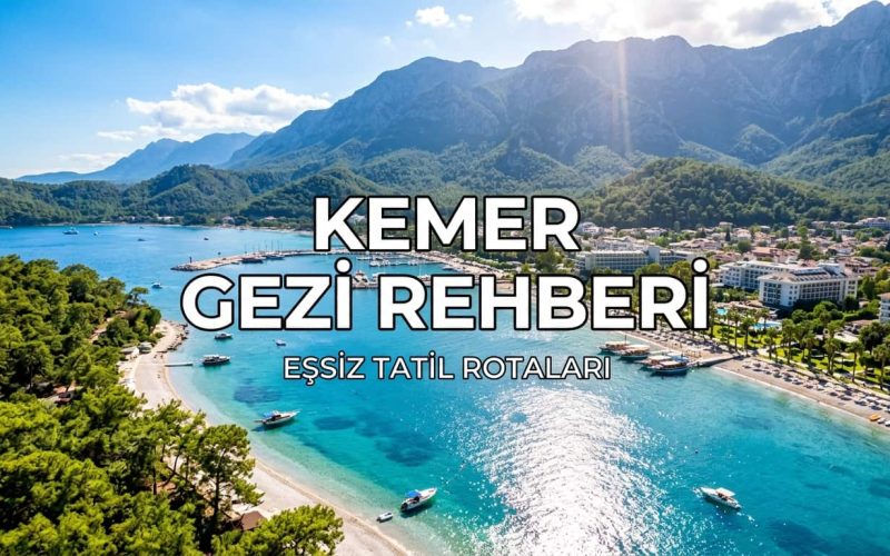 Kemer Gezi Rehberi - Kemer’de Ne Yapılır & Nereye Gidilir