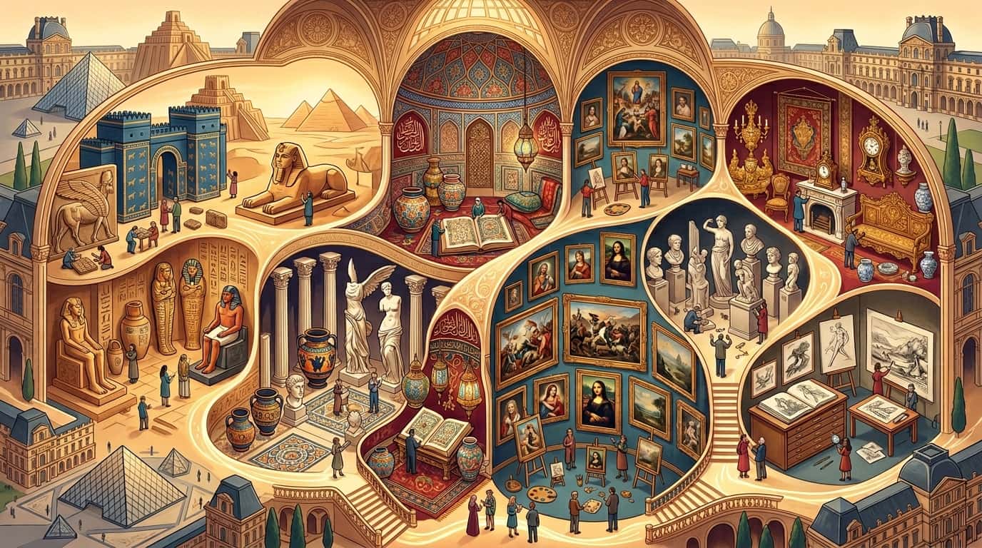 Louvre Müzesi Eserleri ve Koleksiyonları