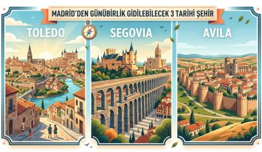 Madrid’den Günübirlik Gidilebilen 3 Tarihi Şehir