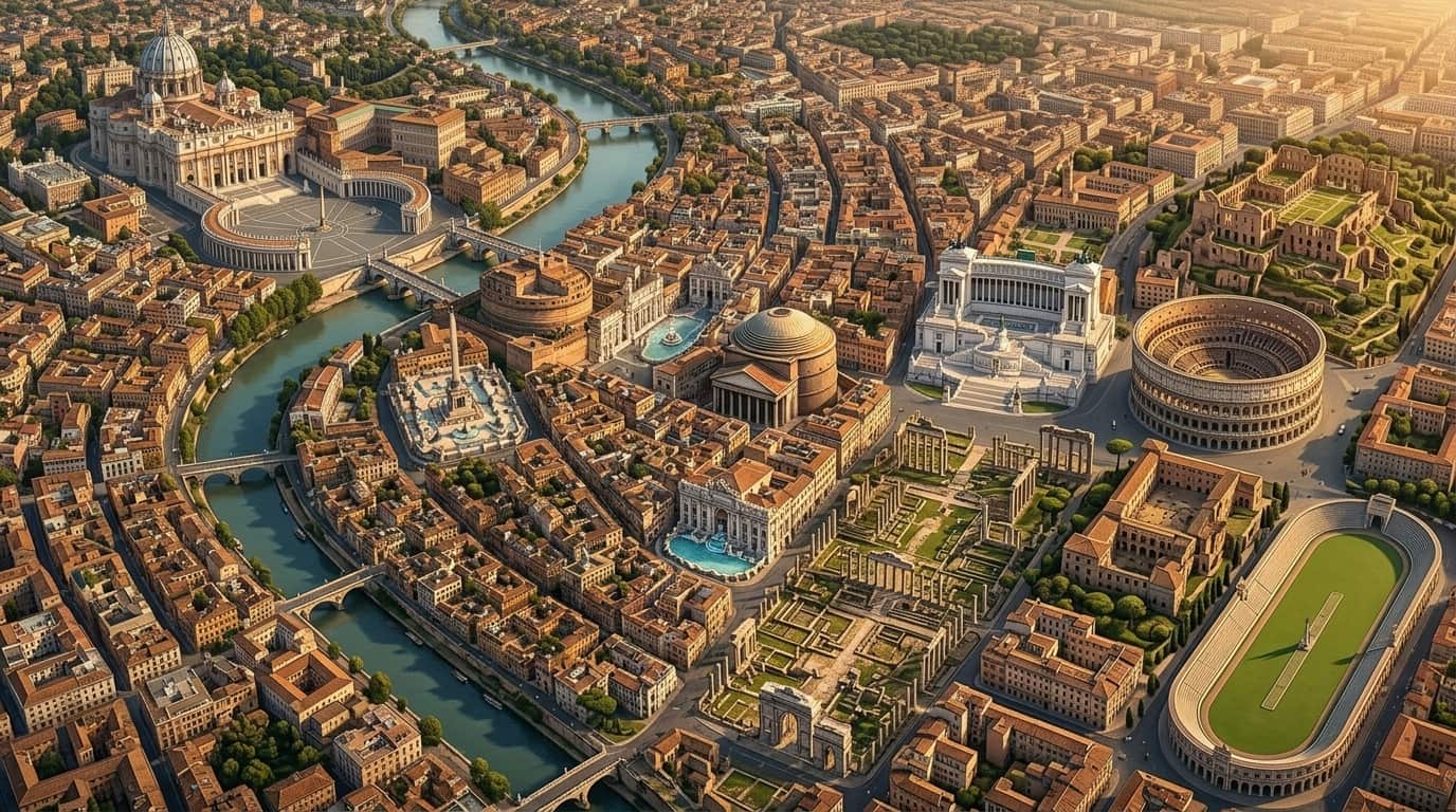 Roma Yürüyüş Planı