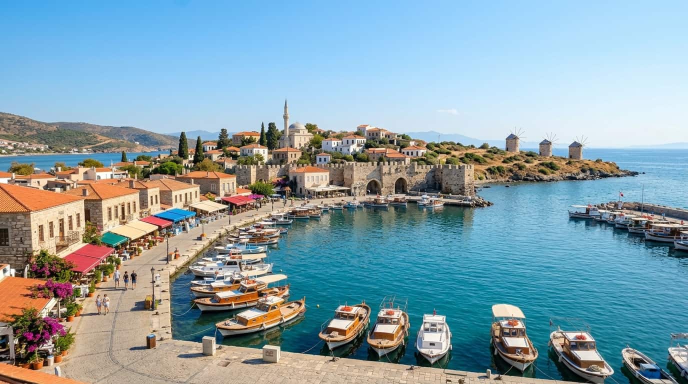 Foça Gezilecek Yerşer - Eski Foça Tarihi Yarımada & Liman