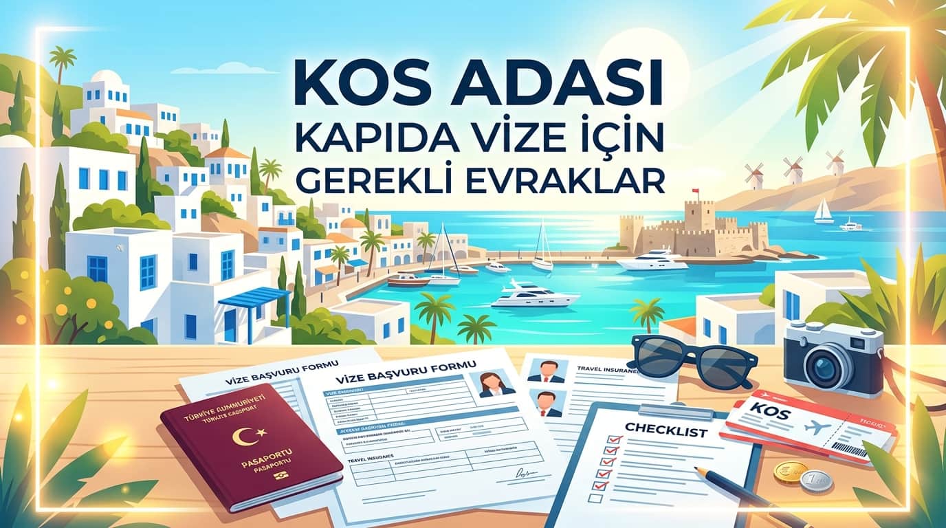 Kos Adası Kapıda Vize İçin Gerekli Evraklar