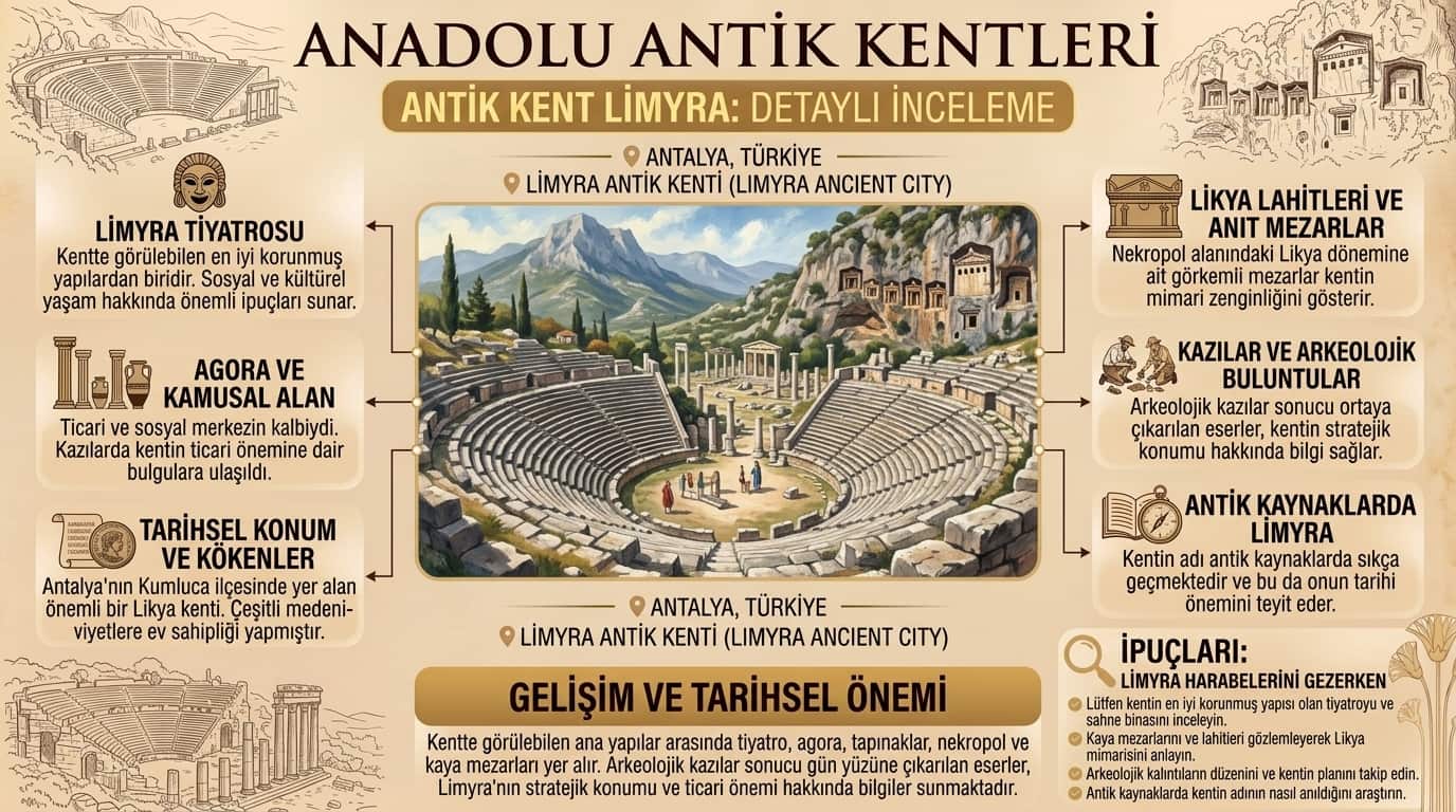 Limyra Antik Kenti Tarihi