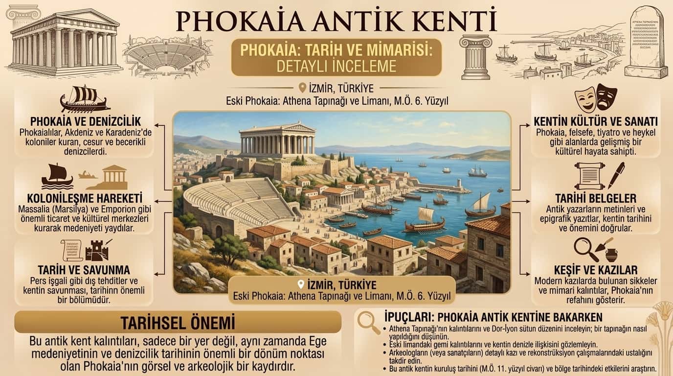 Phokaia Antik Kenti Rehberi