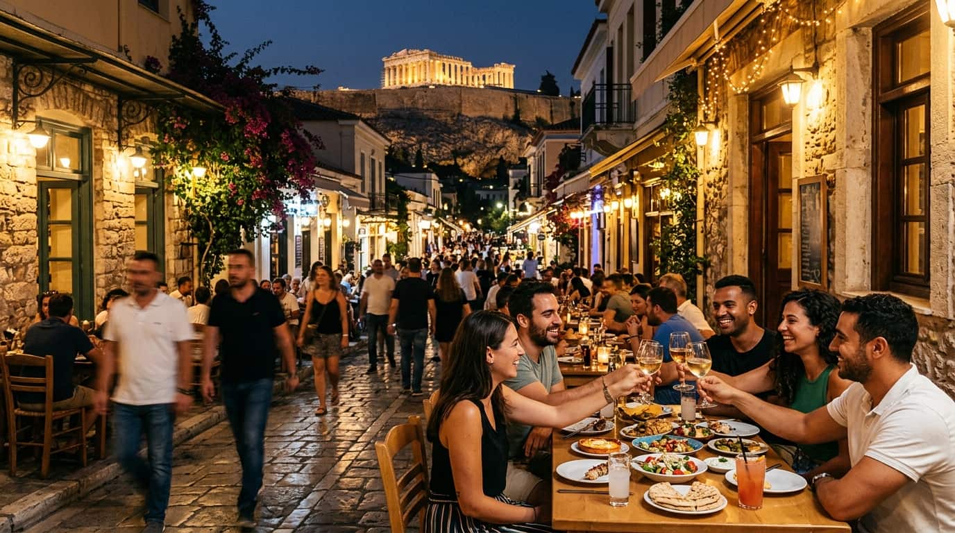 Atina Yeme İçme ve Gece Hayatı